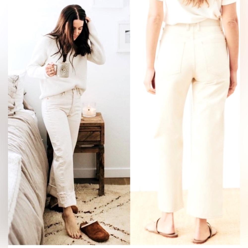 Jenni Kayne Plein Jeans - Bone/Ivory - size 4